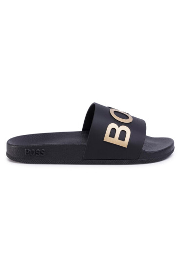 Boss Чехли Bay Slid 50425631 10224216 01 Black 007 - Mera.bg