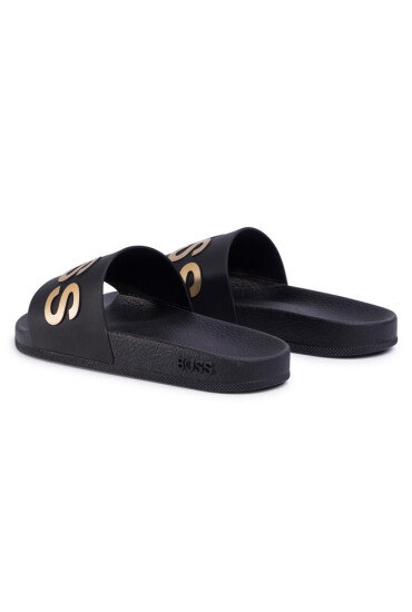 Boss Чехли Bay Slid 50425631 10224216 01 Black 007 - Mera.bg