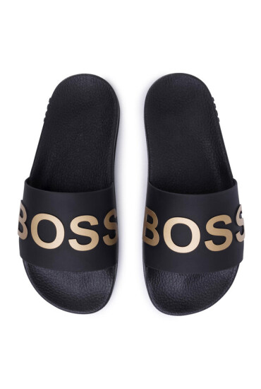 Boss Чехли Bay Slid 50425631 10224216 01 Black 007 - Mera.bg