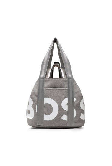 Boss Дамска чанта Deva Ew Tote 50486142 Сив - Mera.bg