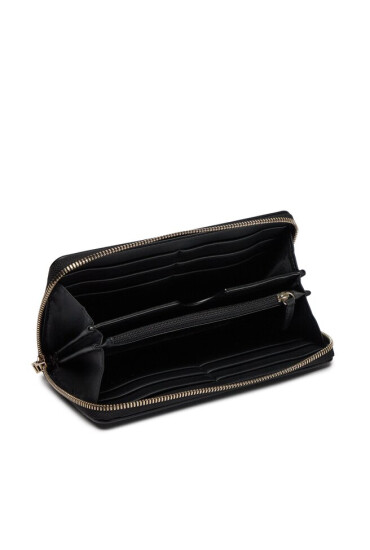 Boss Голям дамски портфейл Abelie 50513304 Черен - Mera.bg