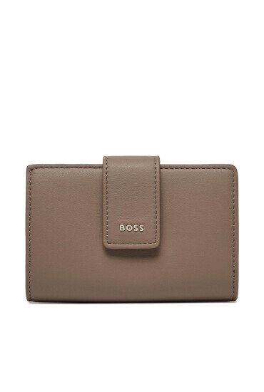 Boss Голям дамски портфейл Abelie 50513311 Beige 267 - Mera.bg
