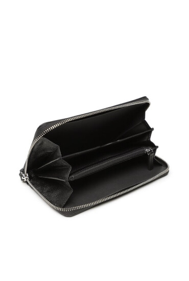 Boss Голям дамски портфейл Cindy 50487229 Black 001 - Mera.bg