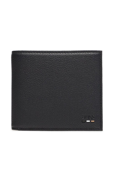 Boss Голям мъжки портфейл 50491962 Тъмносин - Mera.bg