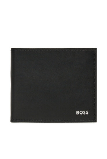 BOSS Портфейл 50548811 Черен - Mera.bg