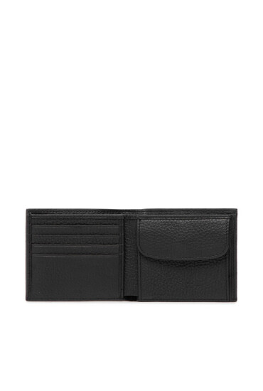 Boss Голям мъжки портфейл Crossdown 4 50470464 Черен - Mera.bg
