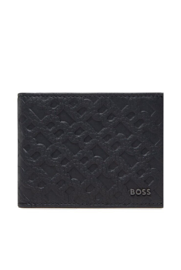 Boss Голям мъжки портфейл CrosstownAo 50479150 Тъмносин - Mera.bg