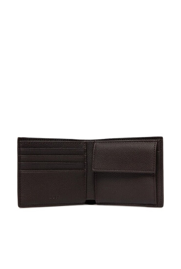 Boss Голям мъжки портфейл Ray 4 Cc Coin 50491962 Кафяв - Mera.bg