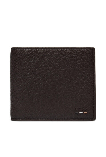 Boss Голям мъжки портфейл Ray 4 Cc Coin 50491962 Кафяв - Mera.bg