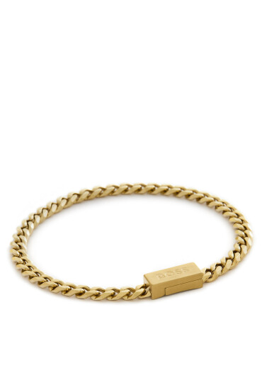 BOSS Гривна Chain Link Bracelet 1580172M Златист - Mera.bg