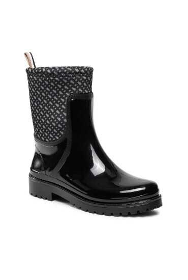 Boss Гумени ботуши Camyla 50504365 Black - Mera.bg