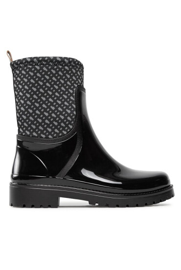 Boss Гумени ботуши Camyla 50504365 Black - Mera.bg