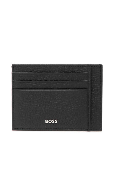 Boss Калъф за кредитни карти Crosstown 50470465 Черен - Mera.bg