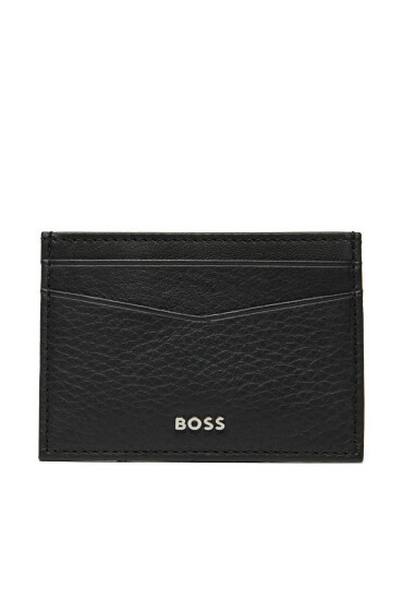 BOSS Калъф за кредитни карти 50529503 Черен - Mera.bg