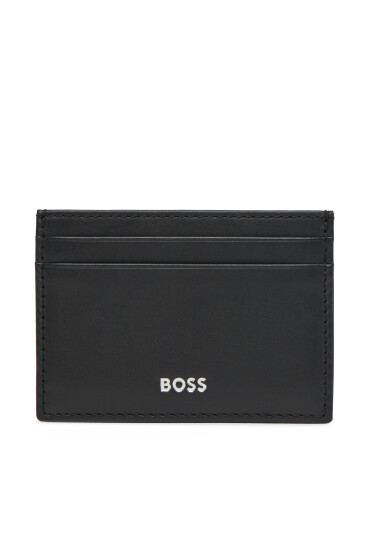 BOSS Калъф за кредитни карти 50546166 Черен - Mera.bg