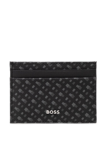 Boss Калъф за кредитни карти Byron 50475574 Черен - Mera.bg