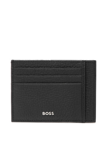 Boss Калъф за кредитни карти Crosstown 50470465 Черен - Mera.bg