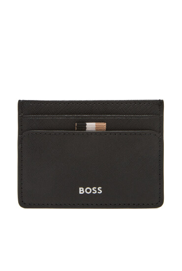 BOSS Калъф за кредитни карти Zair Card holder N. 50536751 Черен - Mera.bg