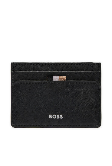 BOSS Калъф за кредитни карти Zair M Card Holder 50517065 Черен - Mera.bg