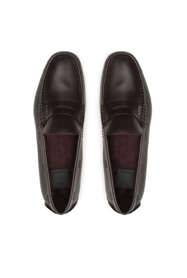 Boss Мокасини 50481862 Dark Brown 201 - Mera.bg