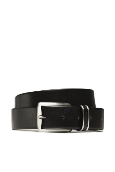 Boss Мъжки колан 50486748 Black 1 - Mera.bg