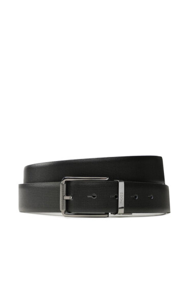 Boss Мъжки колан 50486961 Black 1 - Mera.bg