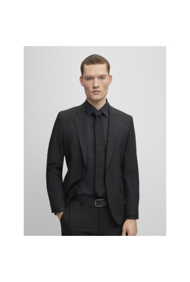 Boss Мъжки колан 50496706 Black 002 - Mera.bg
