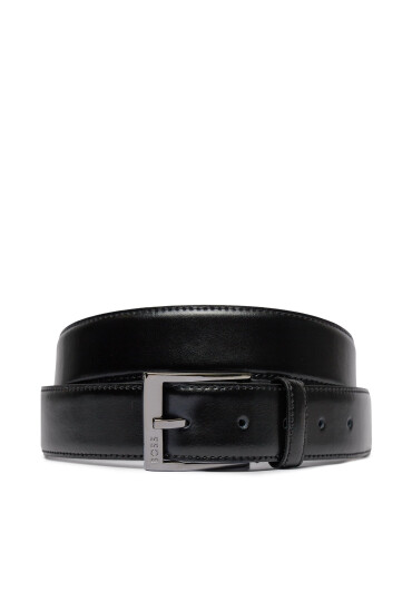BOSS Мъжки колан Elloy-Tx-St Sz35 50512735 Черен - Mera.bg