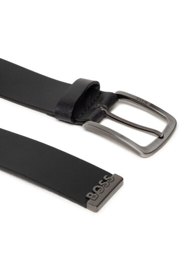 BOSS Мъжки колан Jor-Metal-Tip 50481022 Черен - Mera.bg