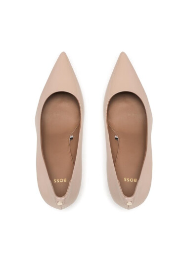 Boss Обувки на ток Janet Pump 50498758 Light Beige 272 - Mera.bg