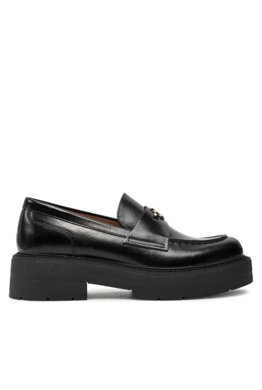 BOSS лоуфъри с дебела подметка Rebby Mocc CBB 50523590 Черен - Mera.bg