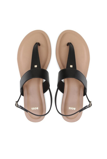 Boss Сандали Jo Flat Thong-N 50493029 10239116 01 Черен - Mera.bg