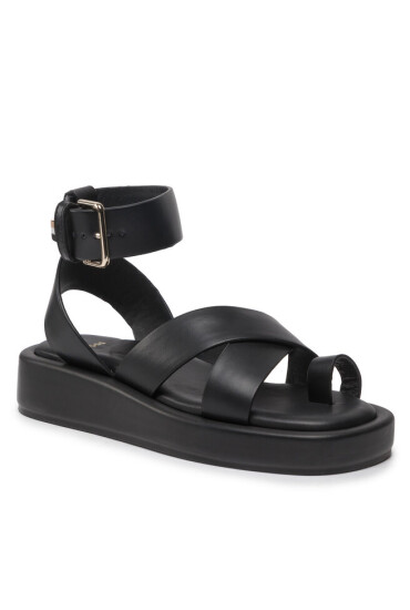 Boss Сандали Scarlet Sandal-C 50475729 10242363 01 Black 001 - Mera.bg
