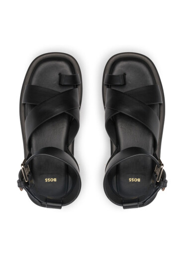 Boss Сандали Scarlet Sandal-C 50475729 10242363 01 Black 001 - Mera.bg