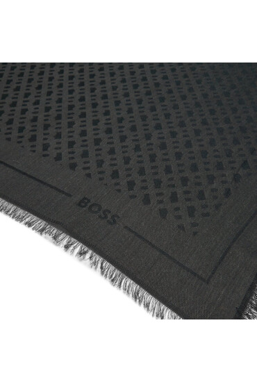 Boss Шал 50491366 Black 1 - Mera.bg