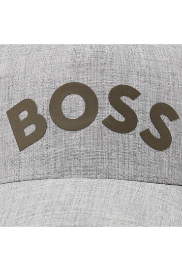 Boss Шапка с козирка Gold-Bold-Curved 50476265 Сив - Mera.bg
