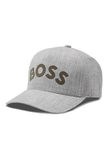 Boss Шапка с козирка Gold-Bold-Curved 50476265 Сив - Mera.bg