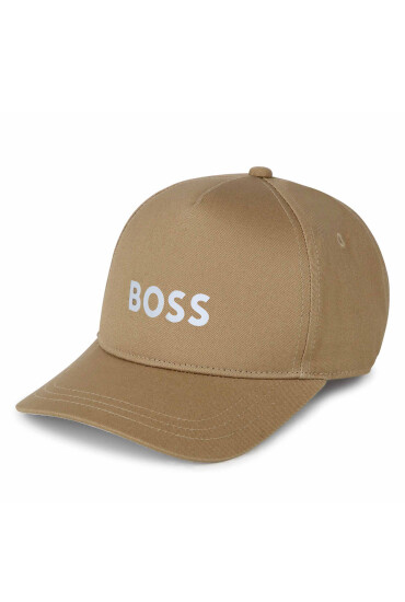 BOSS Шапка с козирка J50946 Бежов - Mera.bg