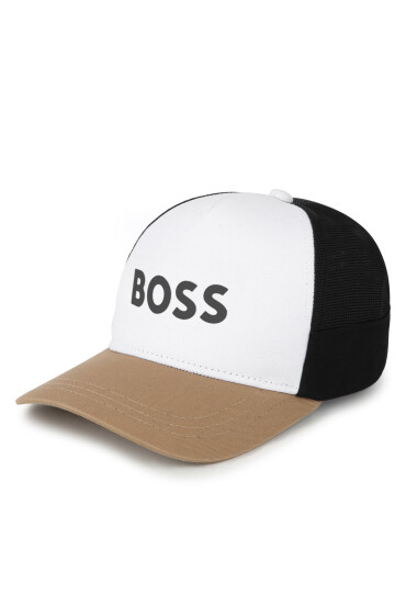 Boss Шапка с козирка J50950 Бял - Mera.bg