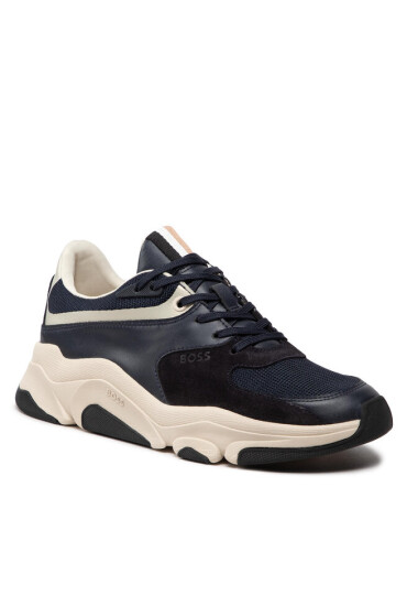 Boss Сникърси Asher Runn 50475450 10208864 01 Dark Blue 402 - Mera.bg