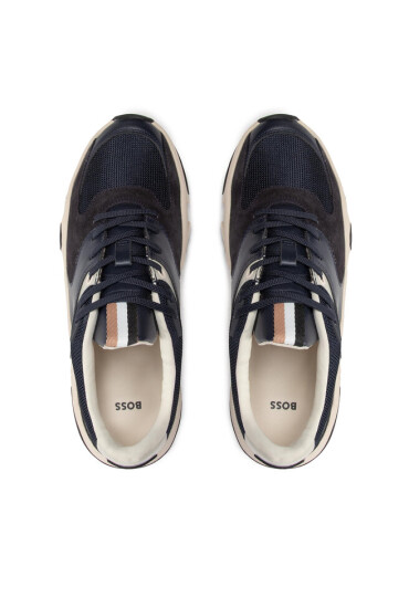 Boss Сникърси Asher Runn 50475450 10208864 01 Dark Blue 402 - Mera.bg