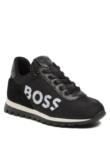 Boss Сникърси J29340 Black 09B - Mera.bg