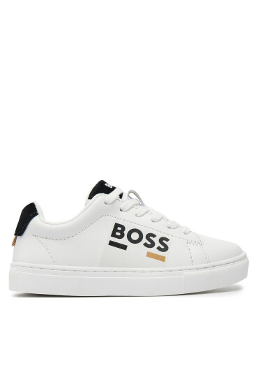 BOSS Сникърси J51310 M Бял - Mera.bg
