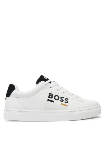 BOSS Сникърси J51310 S Бял - Mera.bg