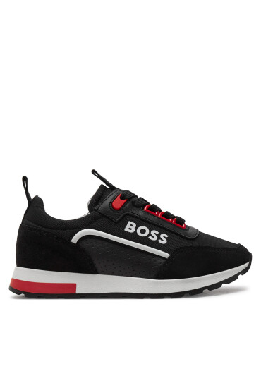 BOSS Сникърси J51323 M Черен - Mera.bg