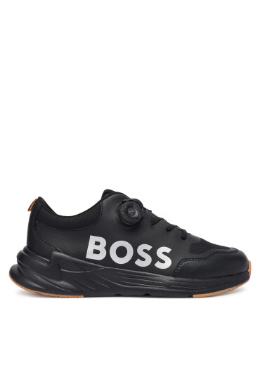 BOSS Сникърси J52566 S Черен - Mera.bg