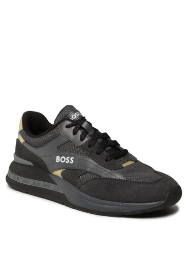 Boss Сникърси Kurt 50499076 Черен - Mera.bg