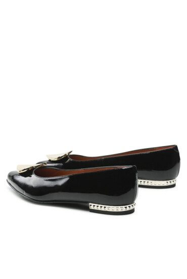Brenda Zaro Балеринки 4485 Black - Mera.bg