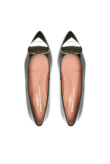 Brenda Zaro Балеринки 4485 Black - Mera.bg