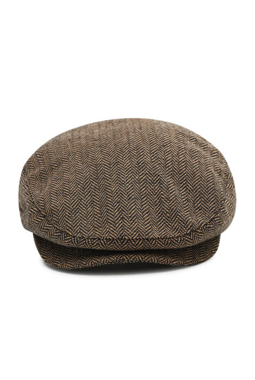 Brixton Каскет Hooligan Snap 10771 Brown/Khaki - Mera.bg